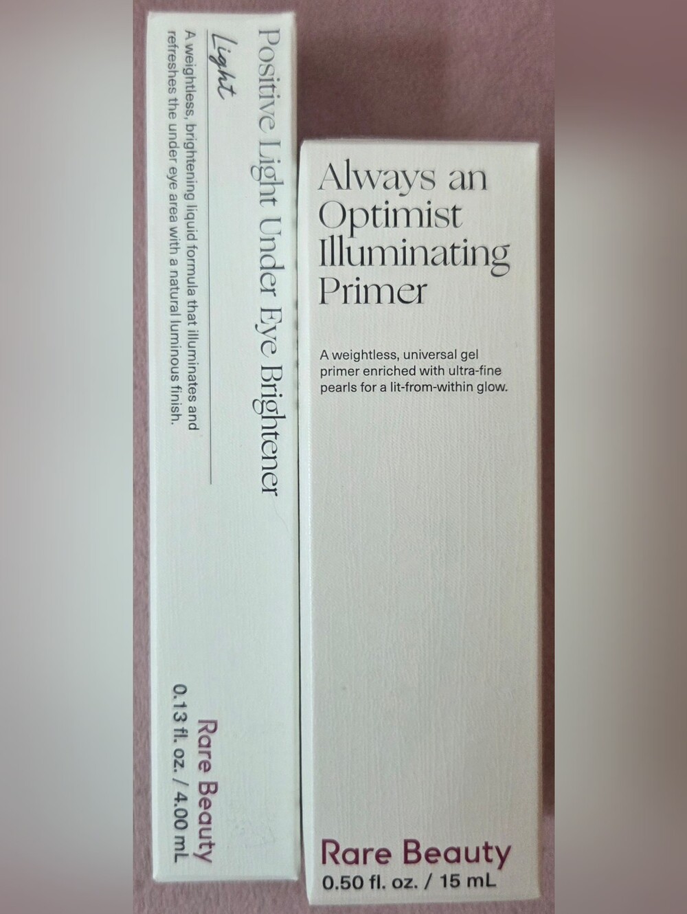Rare Beauty Illuminating Eye Brightener And Illuminating Primer